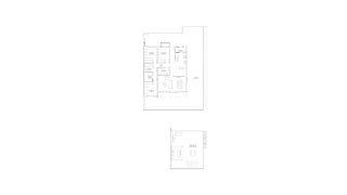 Penthouse floor plan, 3 bedrooms in AIRES DEL MEDITERRANEO 4 No. 6